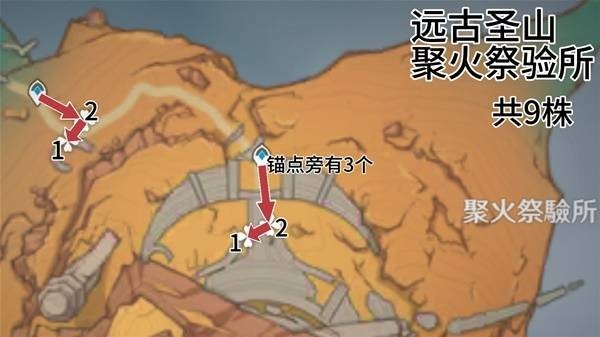 原神云岩裂叶收集地图11